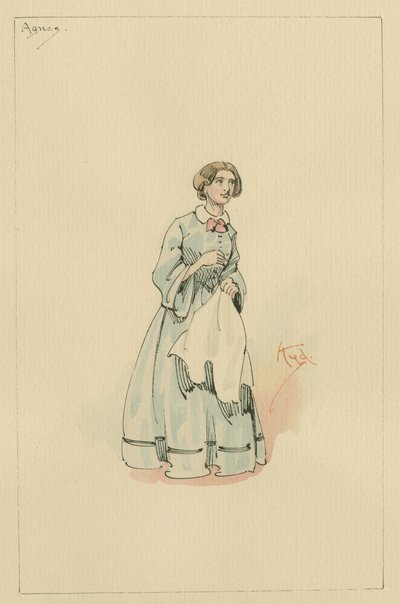 Agnes Wickfield - Joseph Clayton Clarke